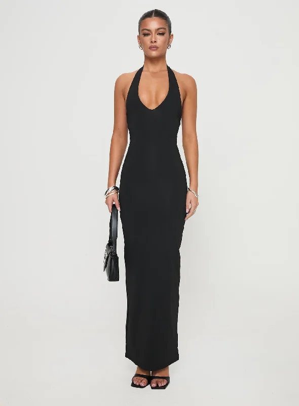 Spicy Maxi Dress Black