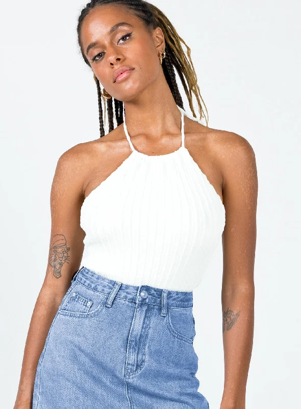 Donte Bodysuit White