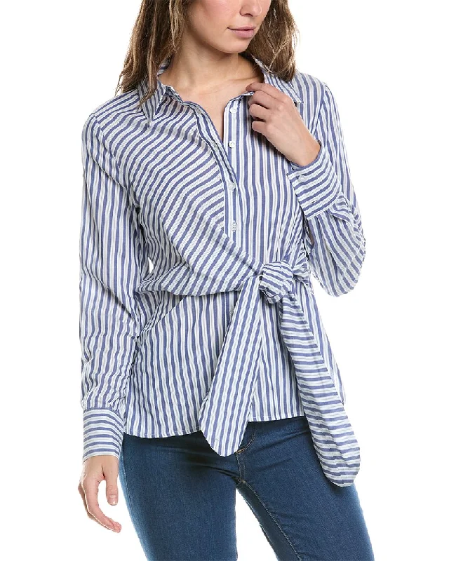 Gracia Tie Front Shirt