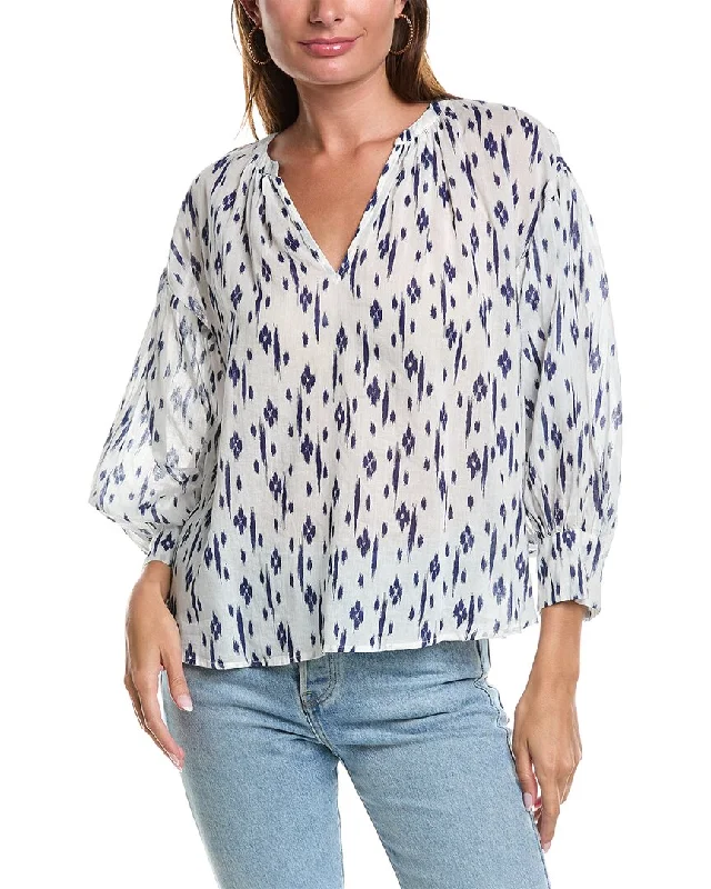 Velvet by Graham & Spencer Ikat Blouse