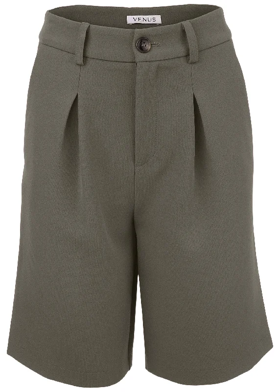 Bermuda suit shorts  - Olive