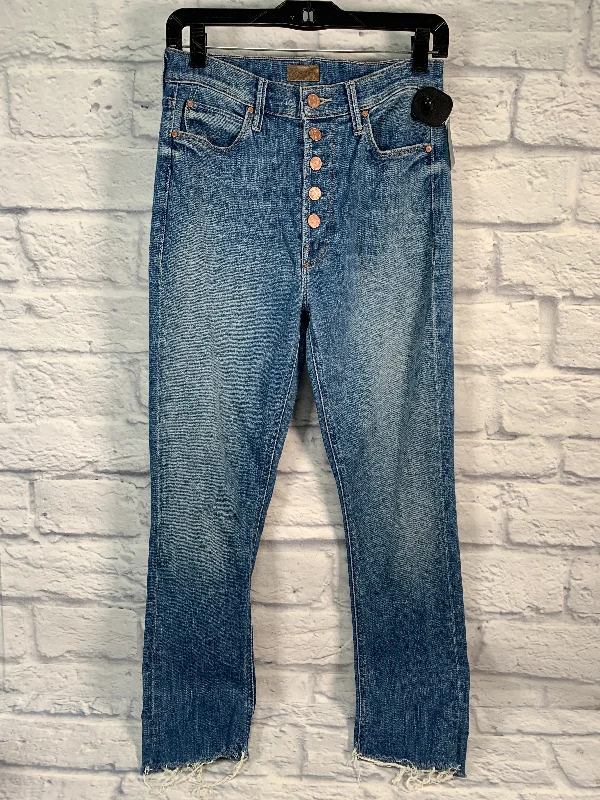 Blue Denim Jeans Designer Mother, Size 4