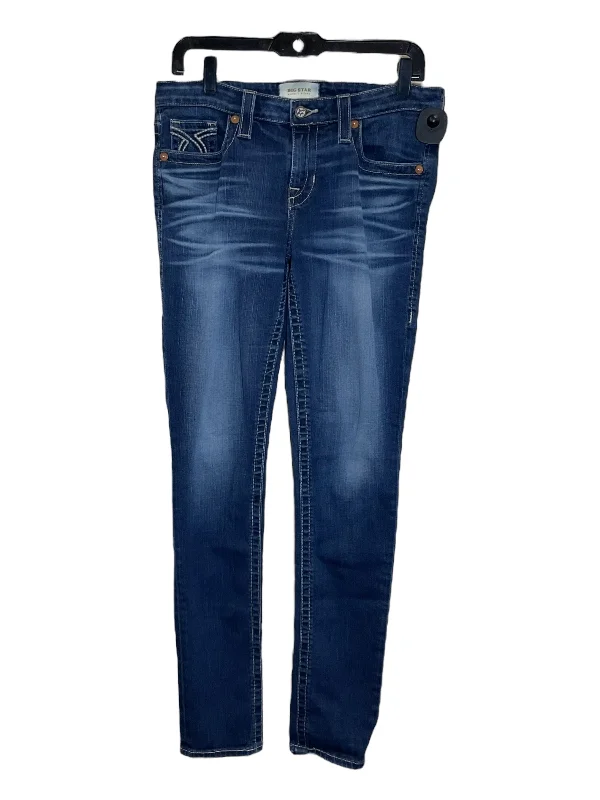 Blue Denim Jeans Skinny Big Star, Size 6