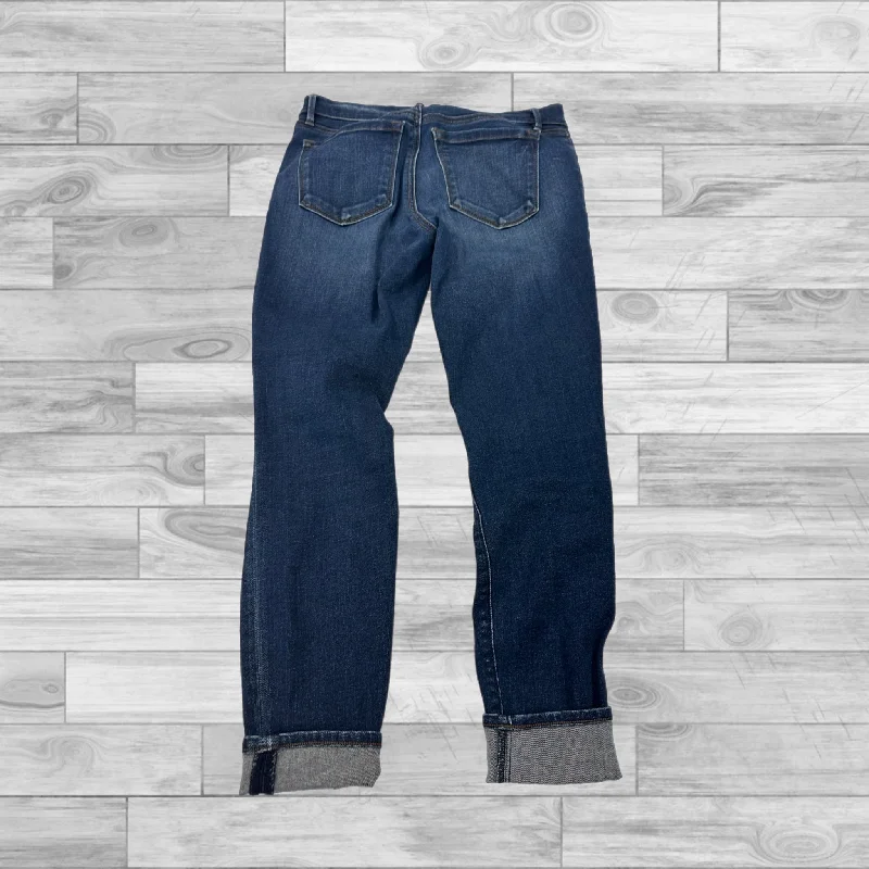 Blue Denim Jeans Skinny Loft, Size 4