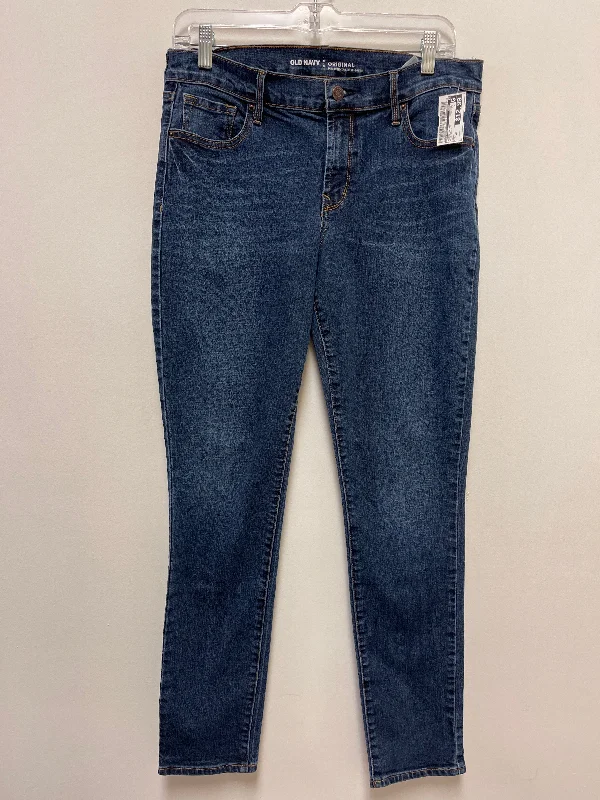 Blue Denim Jeans Skinny Old Navy, Size 10