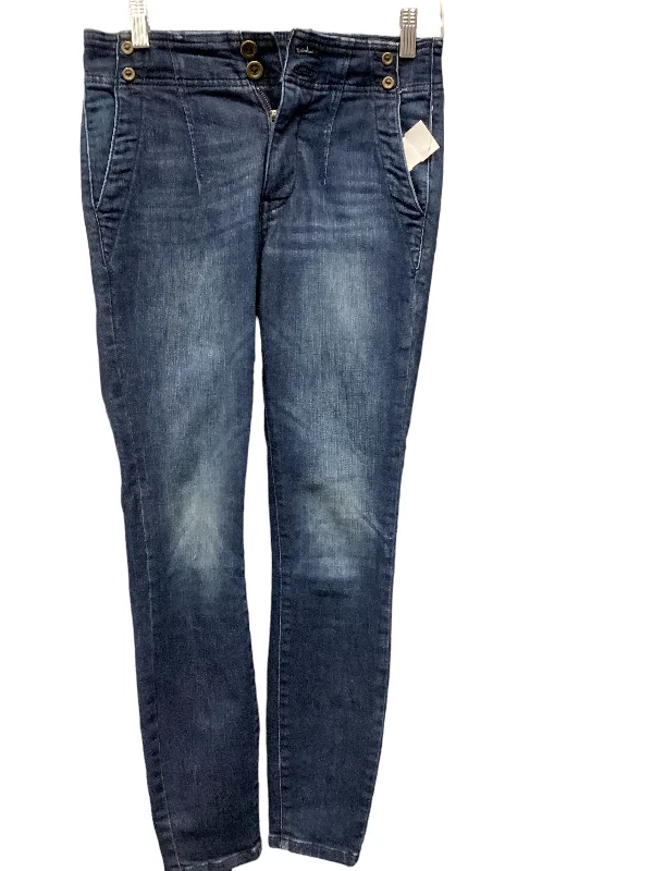 Blue Denim Jeans Skinny Pilcro, Size 2