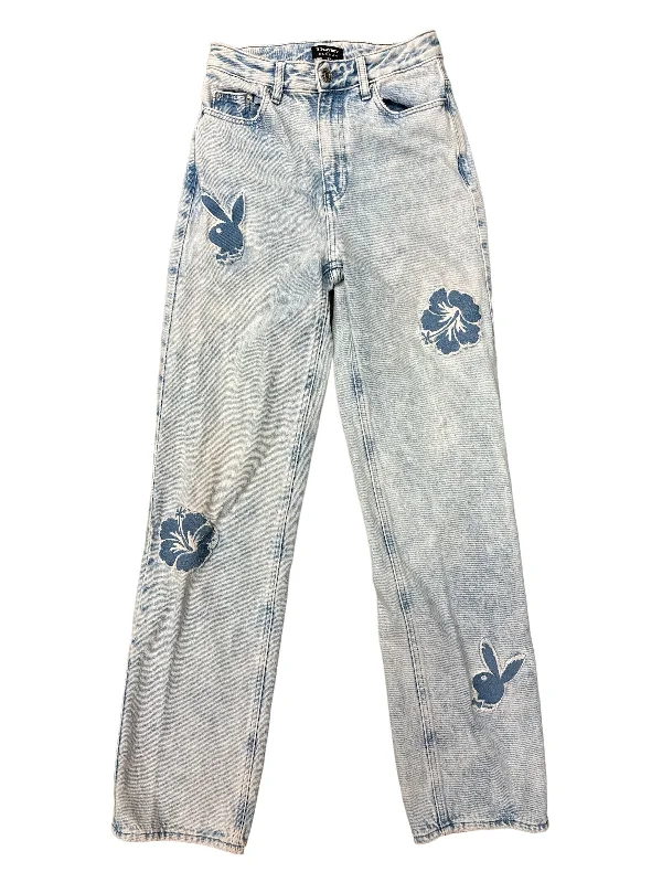 Blue Denim Jeans Straight Pacsun, Size 2