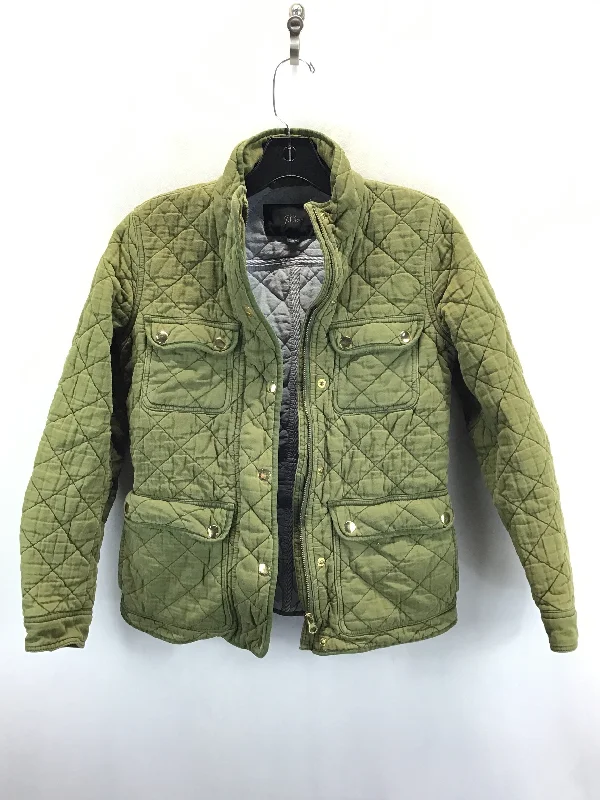 Coat Other By J. Crew In Green, Size: Xxs