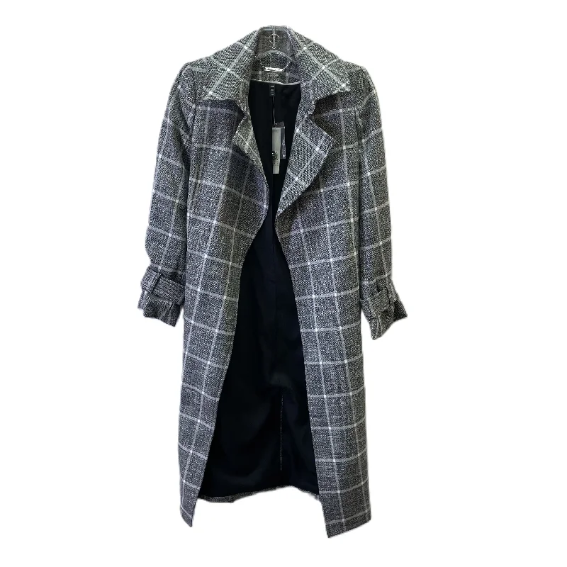 Coat Peacoat By White House Black Market In Grey, Size: Xs