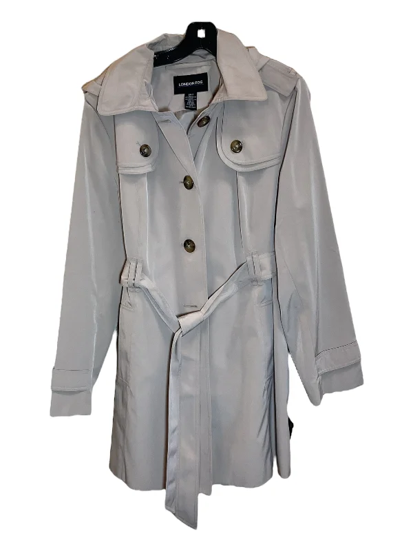 Coat Trench Coat By London Fog In Tan, Size: Xl