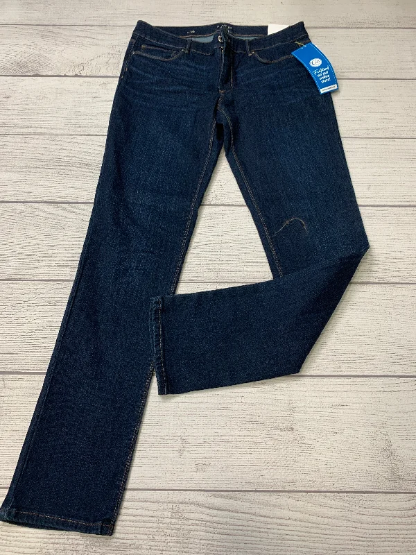 Denim Jeans Straight White House Black Market, Size 10