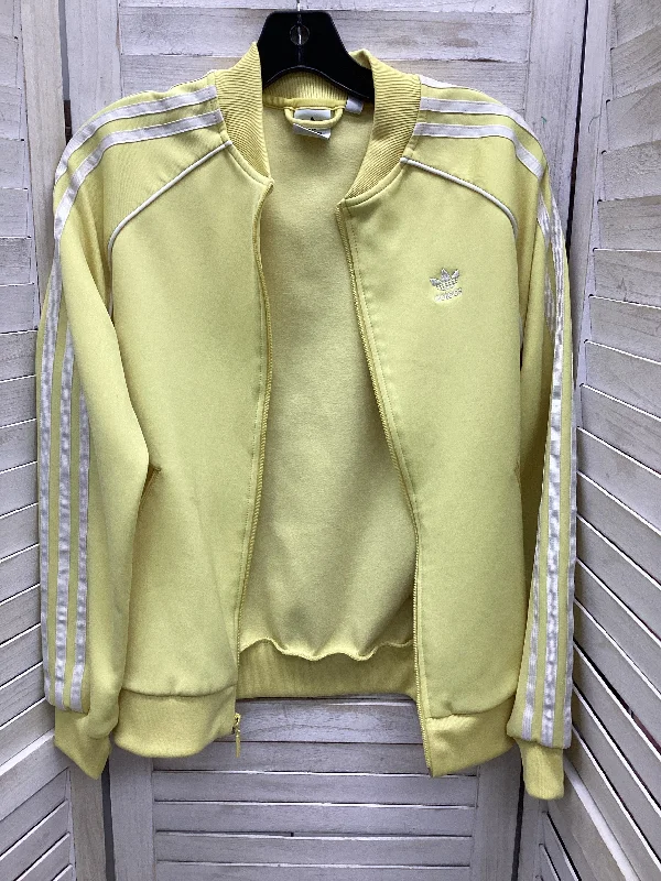 Jacket Denim By Adidas In Yellow, Size: S