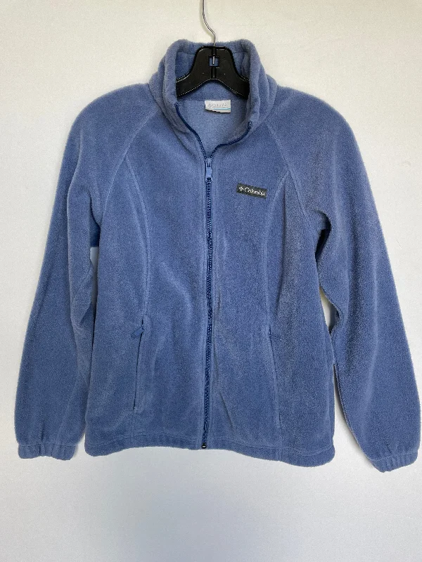 Jacket Fleece By Columbia In Blue, Size: S