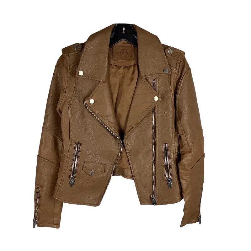 Jacket Moto By Blanknyc In Brown, Size: Xs