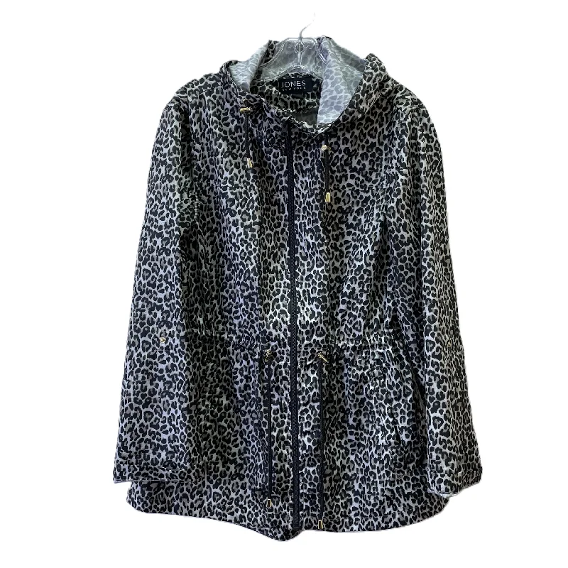 Jacket Other By Jones New York In Animal Print, Size: L