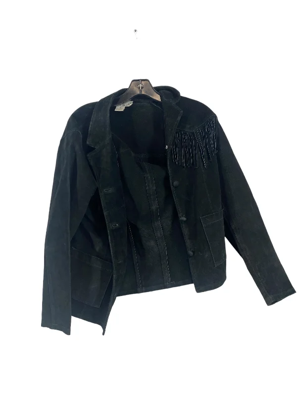 Jacket Other By Lisa International In Black, Size: S