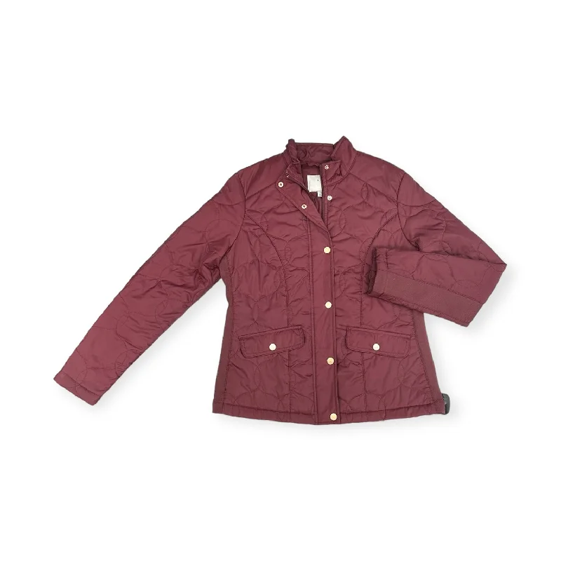 Jacket Puffer & Quilted By A New Day In Red, Size: M