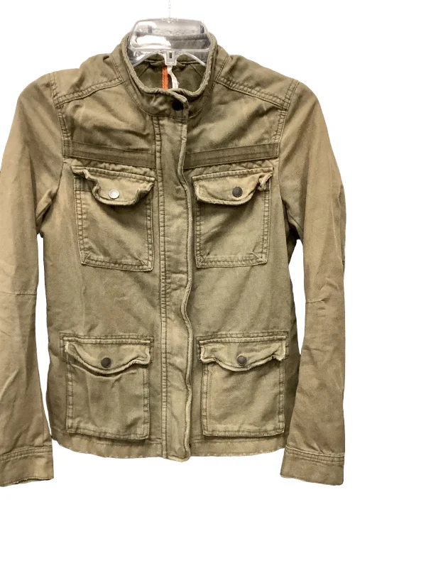 Jacket Utility By Free People In Green, Size: Xs