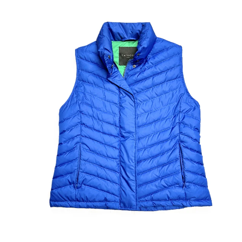 Vest Puffer & Quilted By Talbots In Royal Blue, Size: Mp