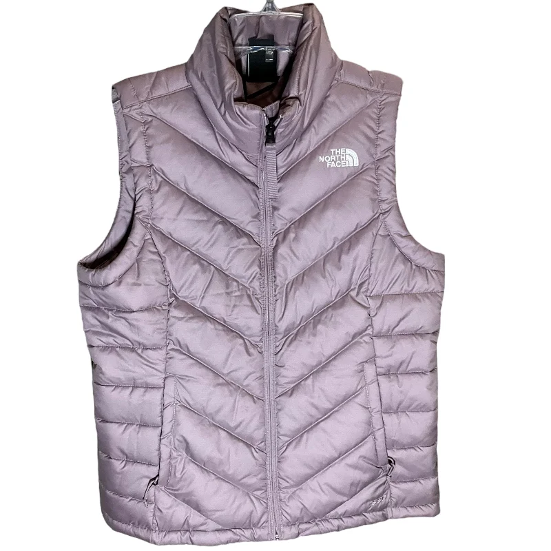 Vest Puffer & Quilted By The North Face In Purple, Size: S