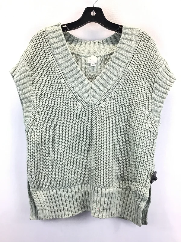 Vest Sweater By A New Day In Mint, Size: S