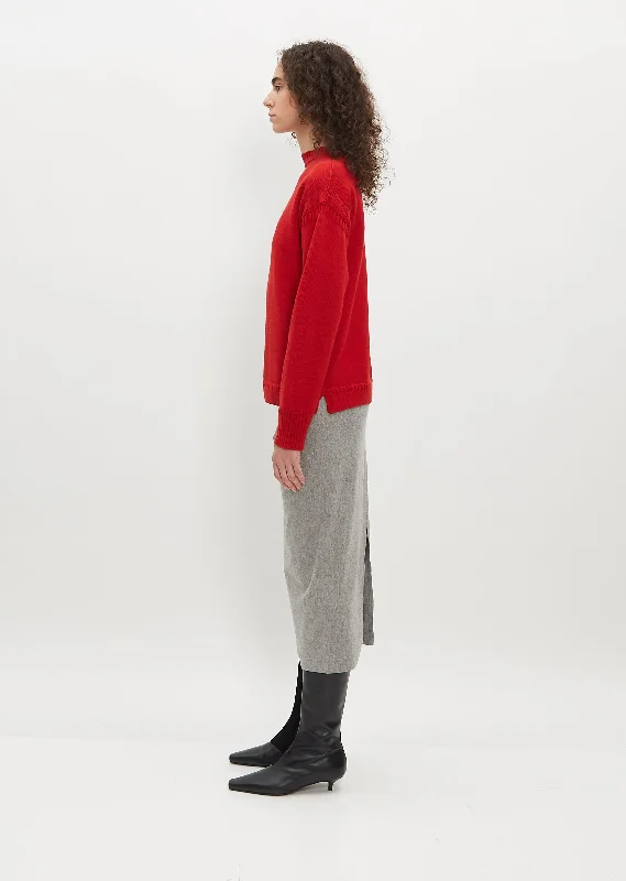 Wool Guernsey Knit Sweater