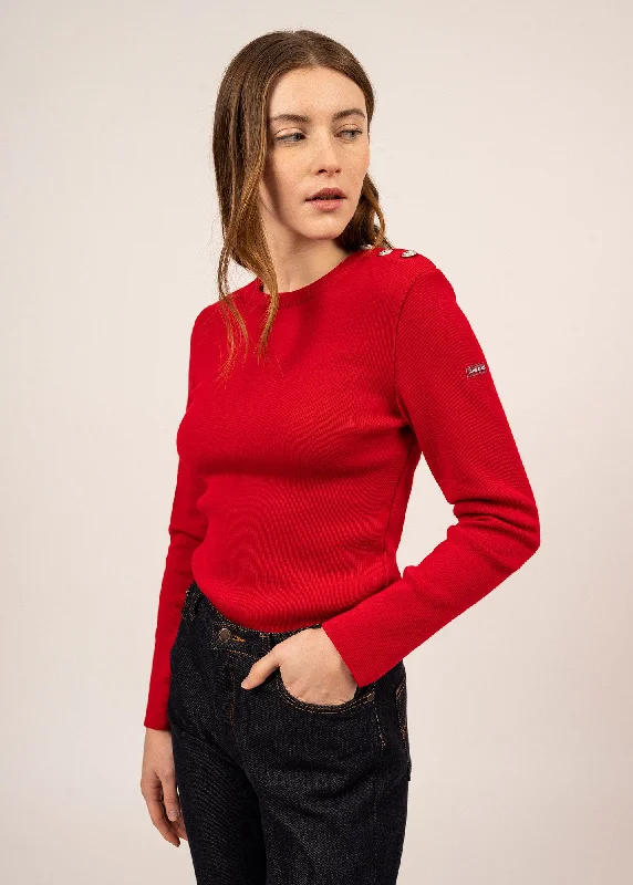 Marée authentic sailor jumper - slim fit, in wool (TULIPE)