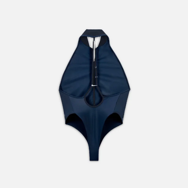 Nike x Jacquemus High Neck One Piece - Dark Obsidian