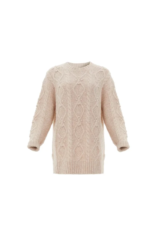 Sylvie Cable Longline Jumper