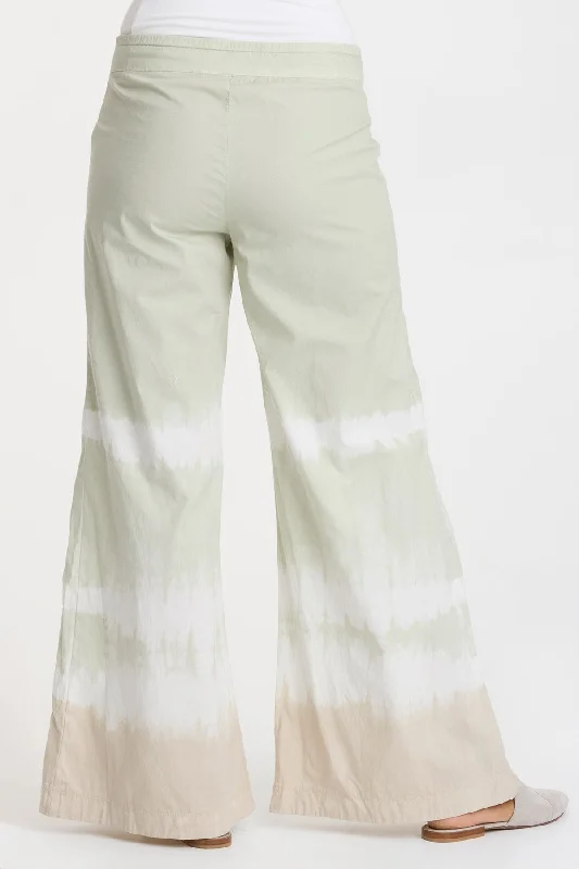 Terraced Wide Leg Pant