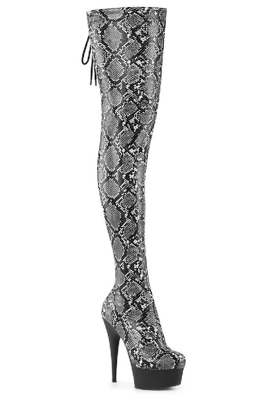 Pleaser DELIGHT-3008SP-BT Thigh Boot