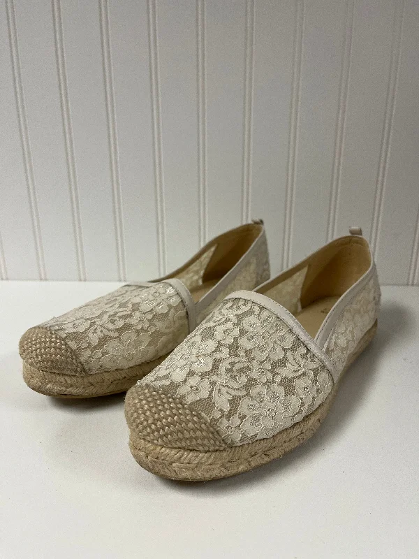 Beige Shoes Flats Stuart Weitzman, Size 10