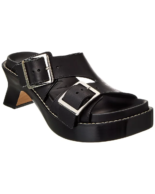 Loewe Ease Leather Sandal