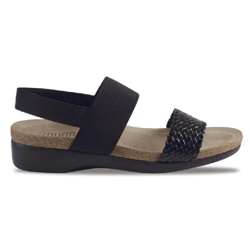 Munro Pisces Black Sandal (Women's)