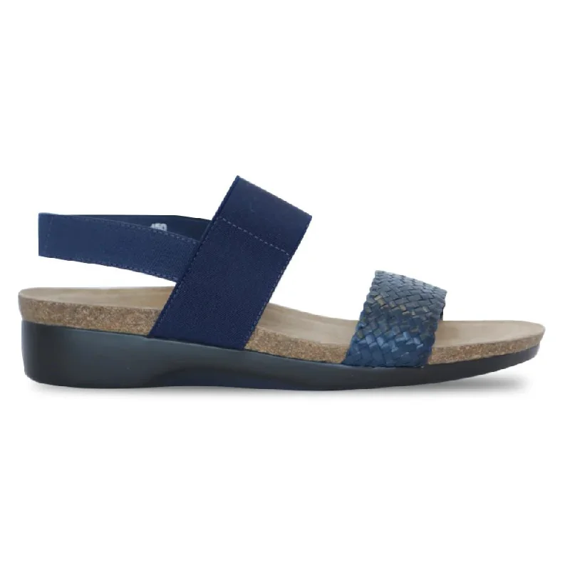 Munro Pisces Navy Sandal (Women's)