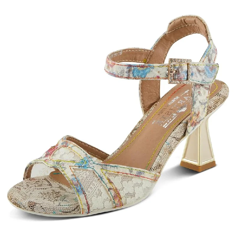 L'Artiste by Spring Step Chatel Beige Multi Leather Sandal (Women's)