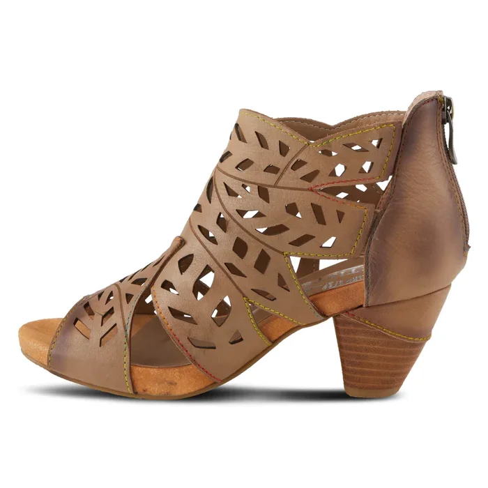 L'Artiste By Spring Step Icon Tan Leather Sandal (Women's)