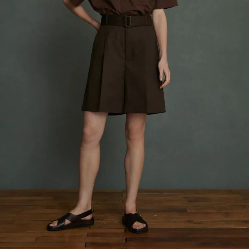 Aurelie Short (Dark Brown)