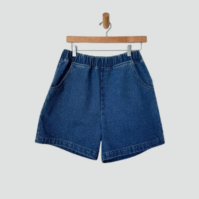 City Shorts (Blue Denim)