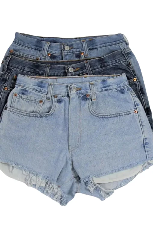 Original Upcycled Vintage Denim Shorts