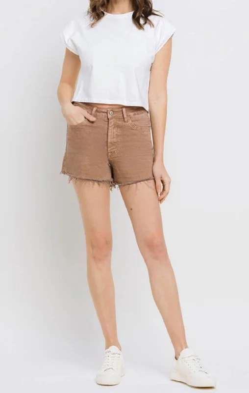 Courtney Mom Shorts by Vervet