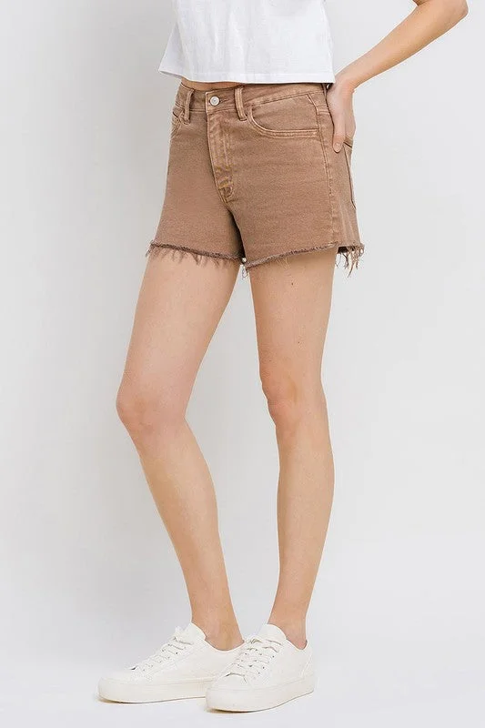 Courtney Mom Shorts by Vervet