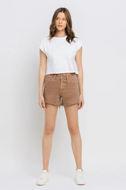 Courtney Mom Shorts by Vervet