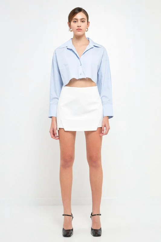 Cut Out Mini Skort