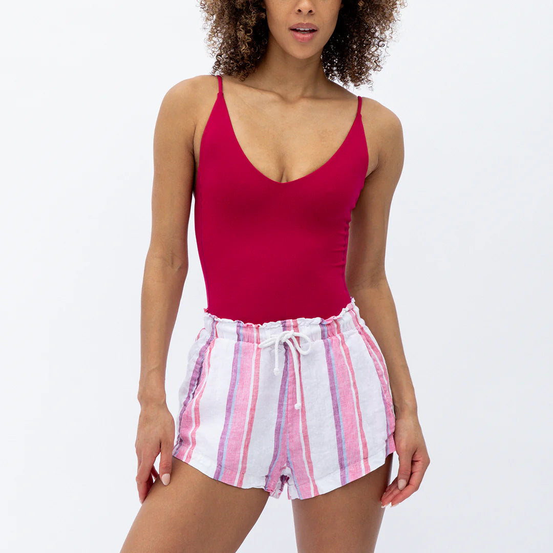 Getaway Short (Tidal Stripe Zinc)