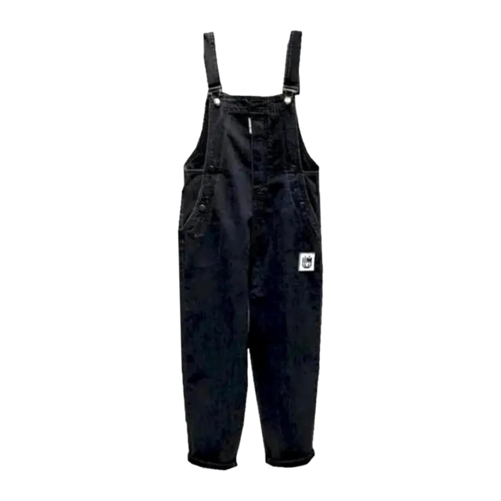 Baggy jean dungaree for women