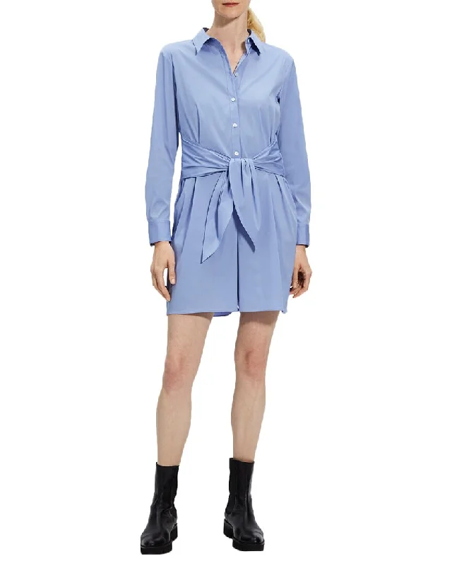 Theory Tie Waist Romper