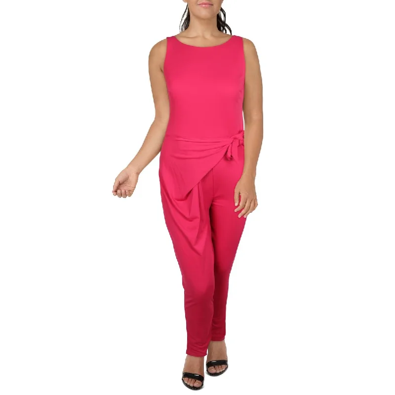 Womens Scuba Skinny Jumpsuit