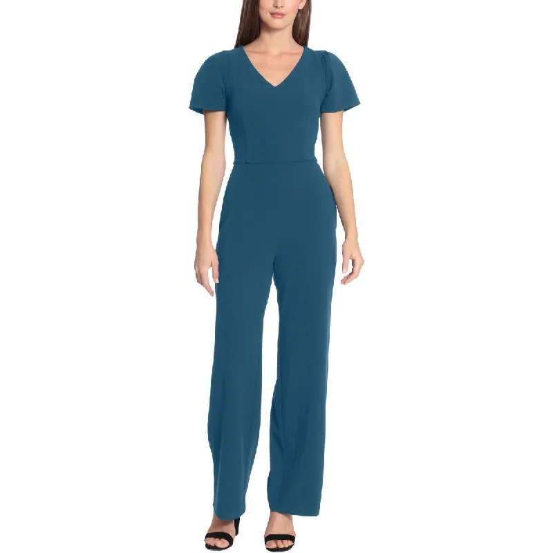 Womens Crepe Formal Jumpsuit