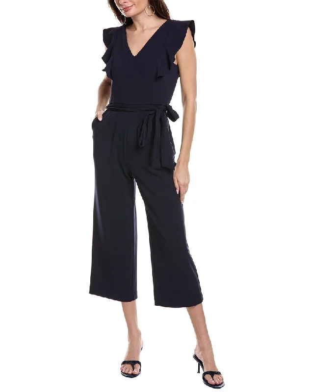 Tahari Asl Ruffle Jumpsuit